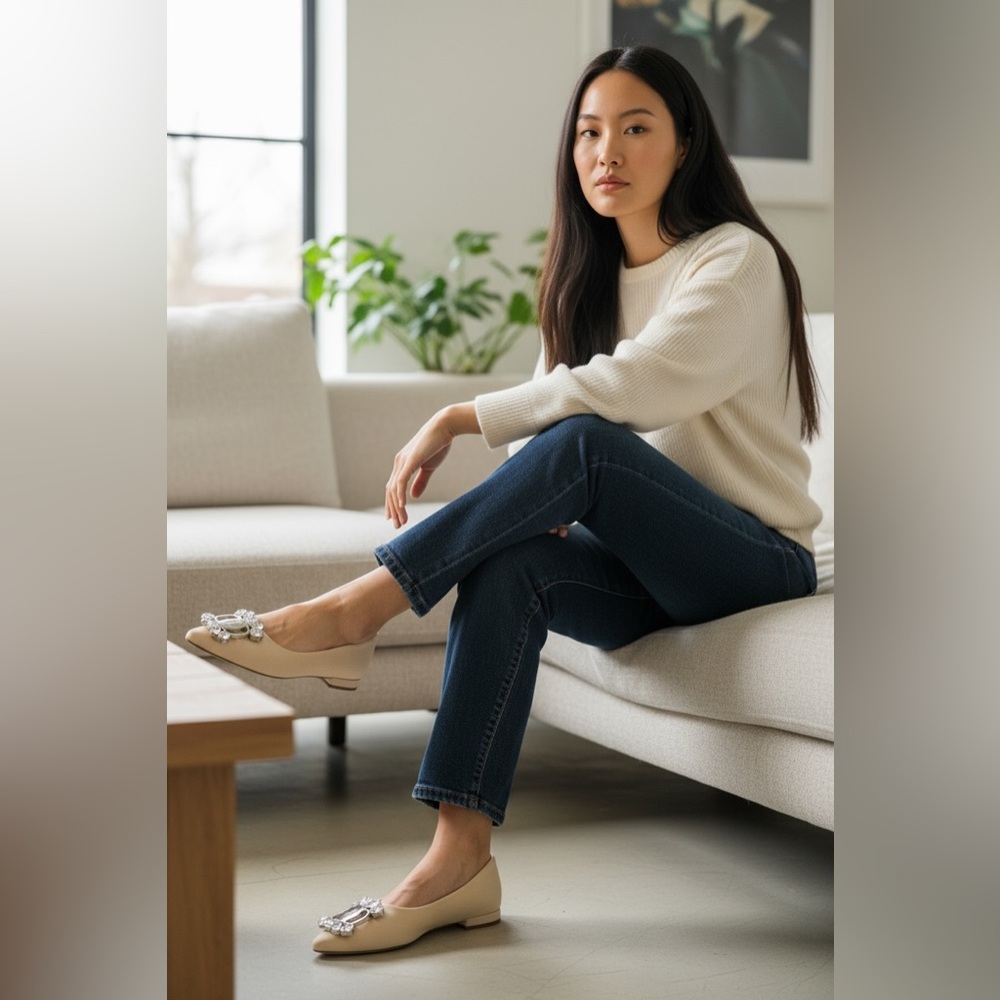 Salvatore Ferragamo Women’s Leather Flats - Picture 3 of 11